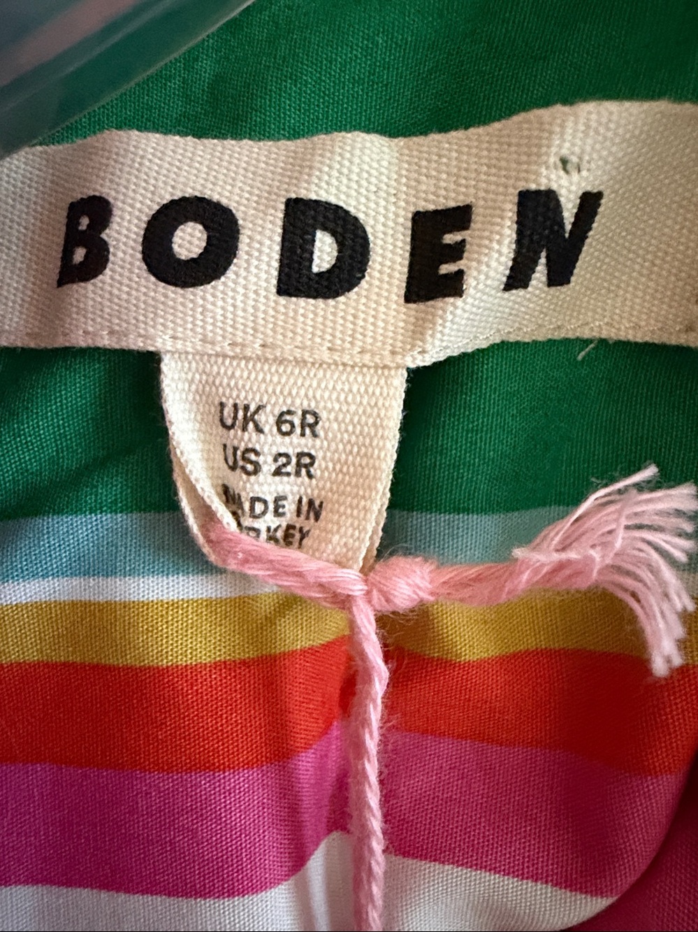 NWT $305 Boden Cotton Midi Shirt Dress size 2R - Picture 7 of 13
